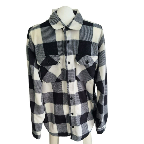 Wrangler Authentics Button Up Long Sleeve Flannel Size L - Picture 1 of 3